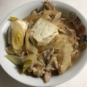 寒くなったら♪肉豆腐